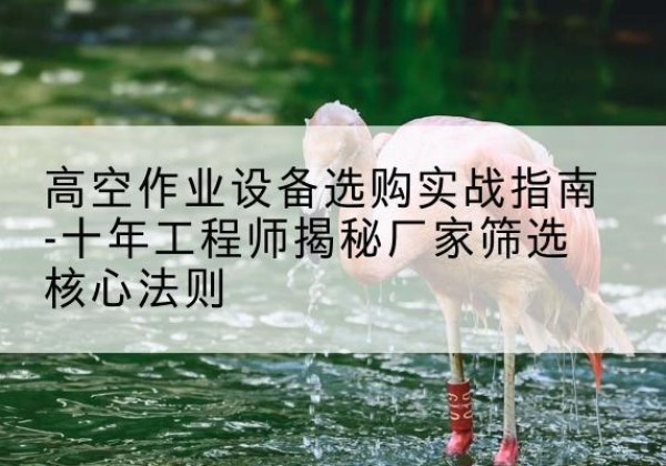 献县剪叉式升降机厂家-高空作业设备选购实战指南-十年工程师揭秘厂家筛选核心法则